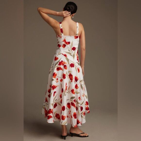 Reformation Bekki Linen Dress, size 0 - Picture 2 of 14